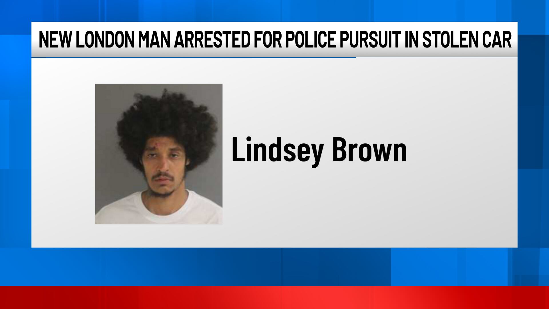 New London man arrested after engaging police pursuit with stolen vehicle - Vimarsana News