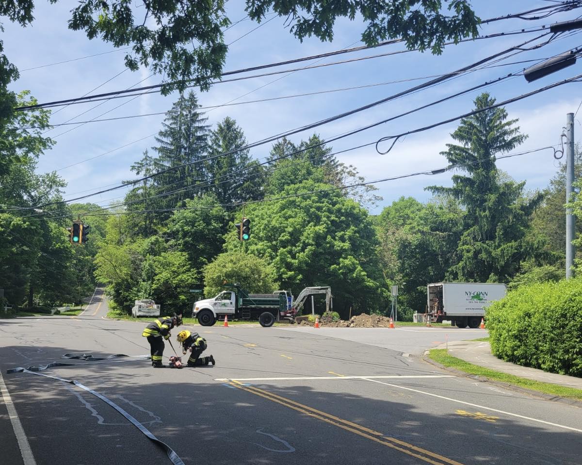 Gas main break closes road in Wilton - Vimarsana News