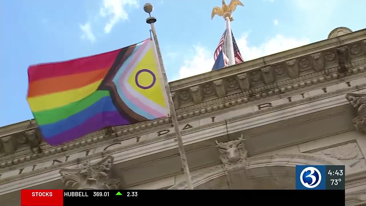Pride flag raised over Hartford City Hall - Vimarsana News